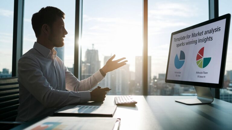 Template For Market Analysis Sparks Winning Insights